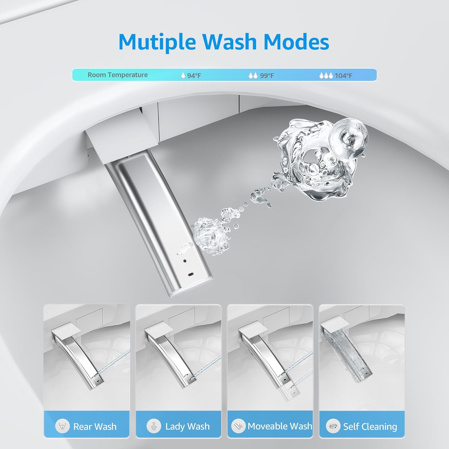 Slimme tankloze bidet toilet m - Smart Bidet Toilet Seat Heated Electric recensie en prijs