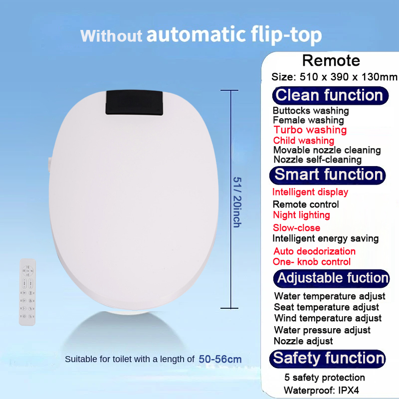 Intelligente Japanse toiletbri - Smart Bidet Toilet Seat Heated Electric recensie en prijs