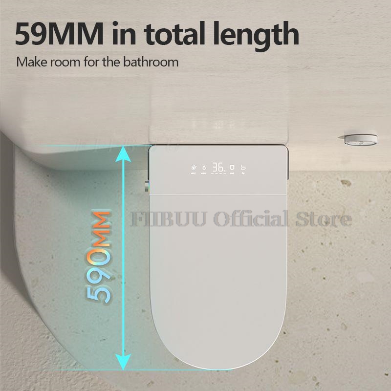 Wandgemonteerd Intelligent Toi - Smart Bidet Toilet Seat Heated Electric recensie en prijs