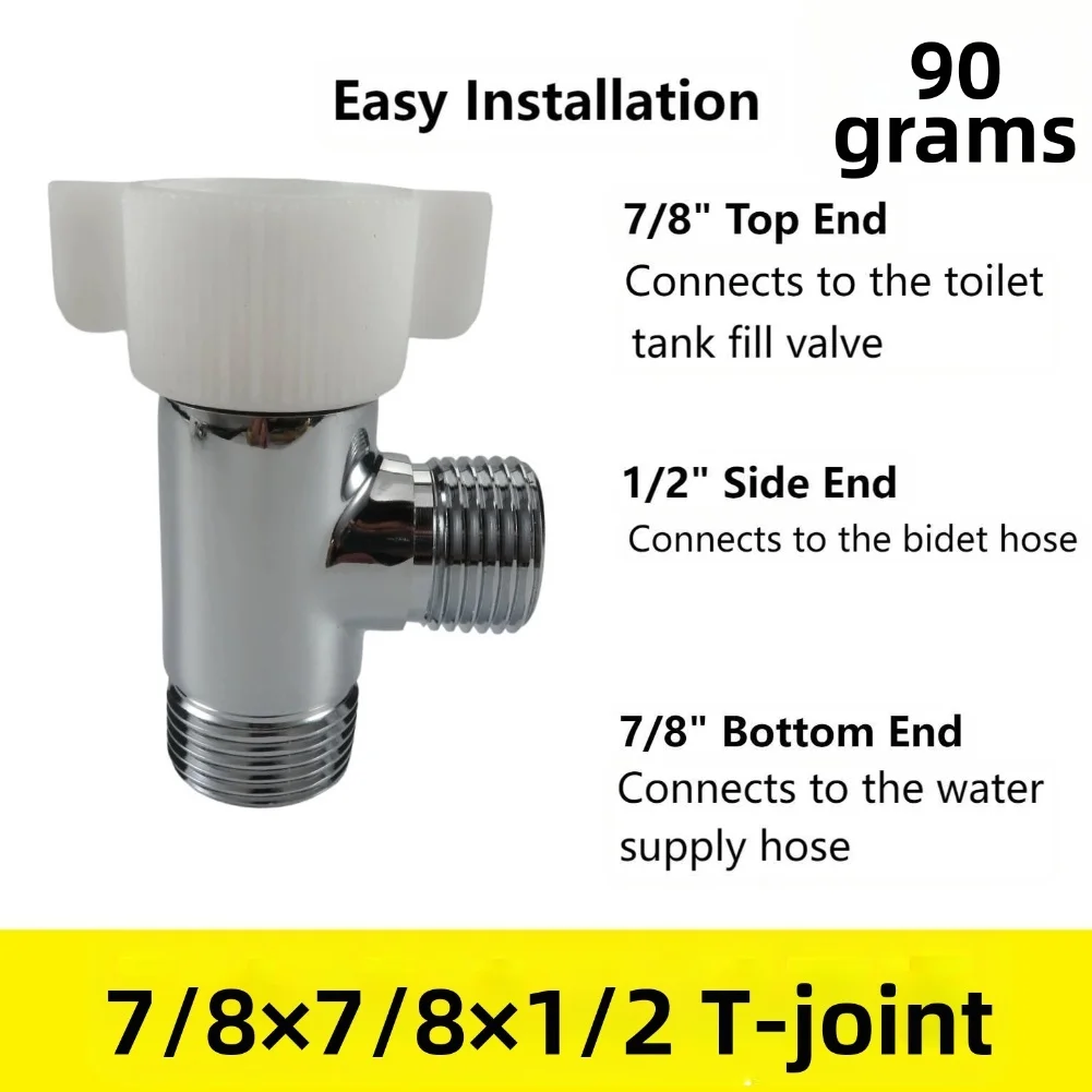 Massief messing bidet T-ventie - Bidet T Adapter Valve 7/8 1/2 Brass recensie en prijs