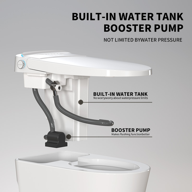 Hoogwaardig modern elektrisch  - Smart Toilet All In One Automatic Flush recensie en prijs
