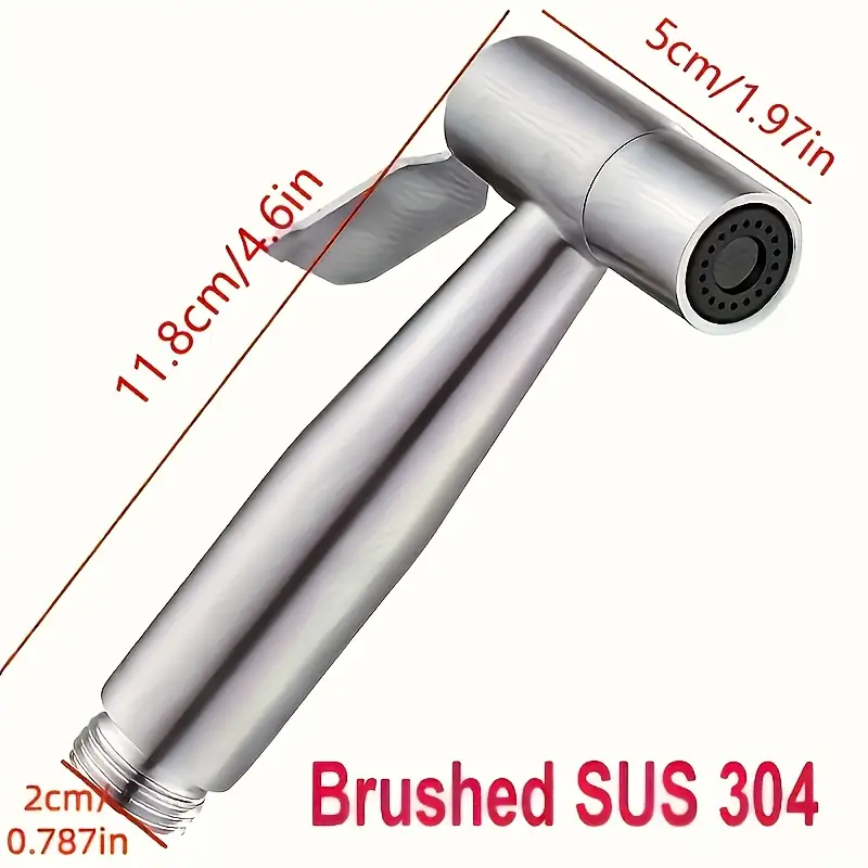 6-delige SUS304 roestvrijstale - Handheld Bidet Sprayer Shattaf Stainless recensie en prijs