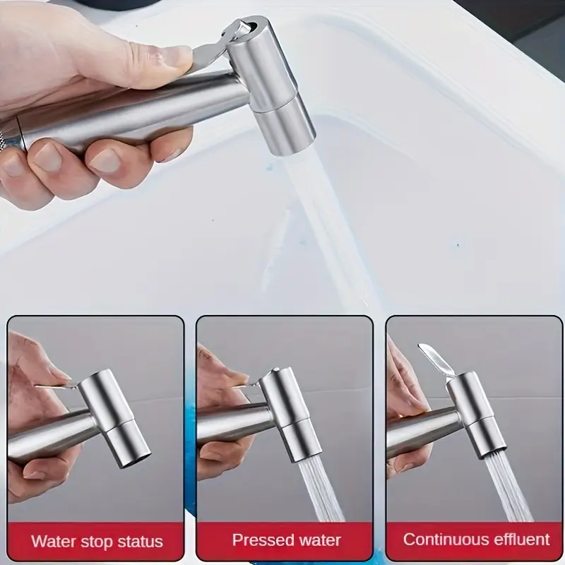 6-delige SUS304 roestvrijstale - Handheld Bidet Sprayer Shattaf Stainless recensie en prijs
