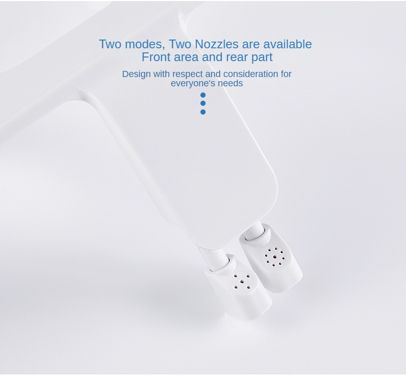 Niet-Elektrische Bidets, Flush - Non Electric Bidet Attachment Dual Nozzle recensie en prijs