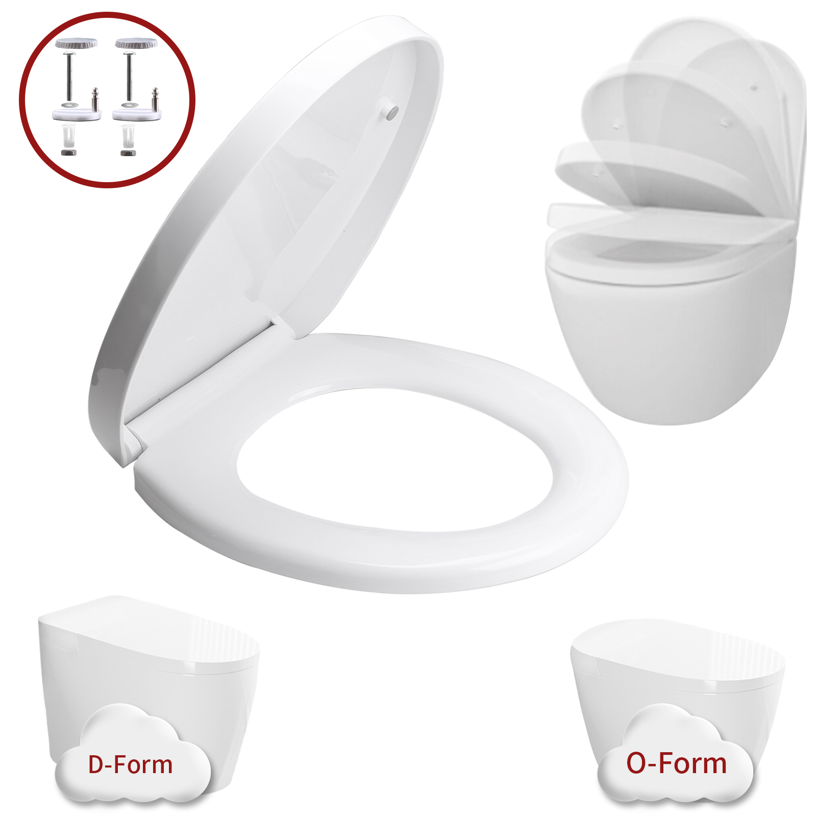 Bidet Toiletbrildeksel Stil ge - Slow Close Toilet Seat Quick Release recensie en prijs
