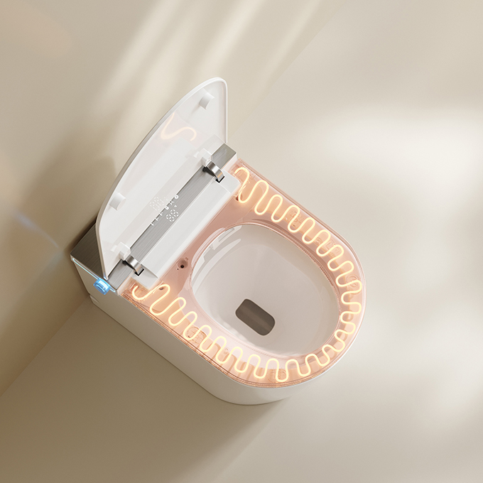 S024 Slimme Toilet Automatisch - Elongated Bidet Toilet Seat Warm Dryer recensie en prijs