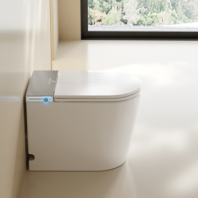 S024 Slimme Toilet Automatisch - Elongated Bidet Toilet Seat Warm Dryer recensie en prijs