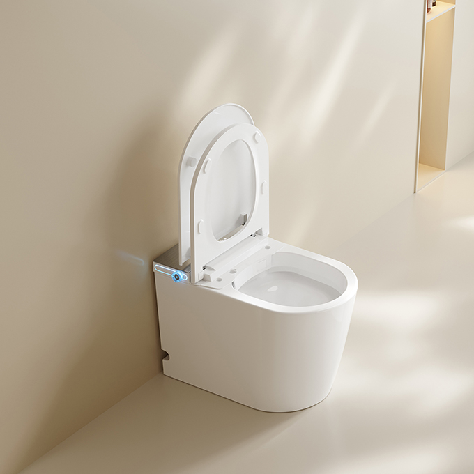S024 Slimme Toilet Automatisch - Elongated Bidet Toilet Seat Warm Dryer recensie en prijs